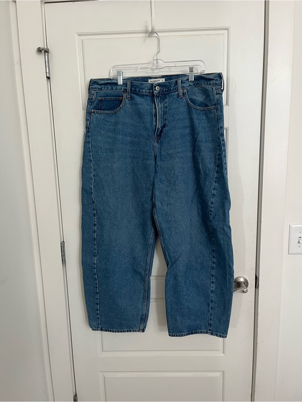 Abercrombie & Fitch Relaxed Blue Denim Jeans